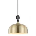 Emerald, nowoczesna lampa wisząca, złota, E27, MDM-3270-1 BK+GD BRO